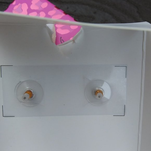 NWT and box Betsey Johnson turtle earrings - Picture 2 of 6